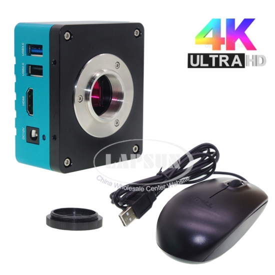 4K Ultra HD 60fps SONY imx334 1/1.8" Sensor HDMI digital microscope camera 4K HDMI USB microscope camera - Click Image to Close