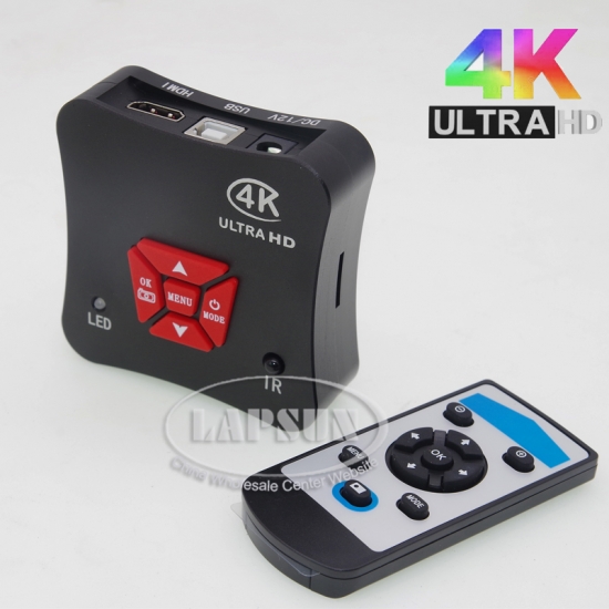 4K Ultra HD 30fps 1/2.3" Sensor HDMI digital microscope camera 4K HDMI / 1080P USB microscope camera - Click Image to Close