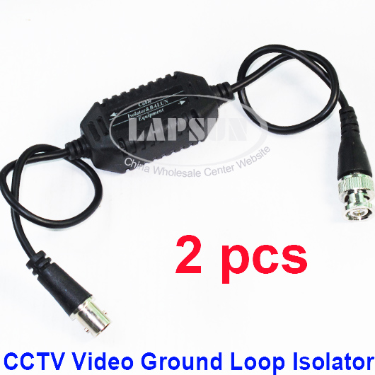 2 PCS x Coaxial Video Ground Loop Isolator Series Cable for CCTV Camera GB001 - Click Image to Close