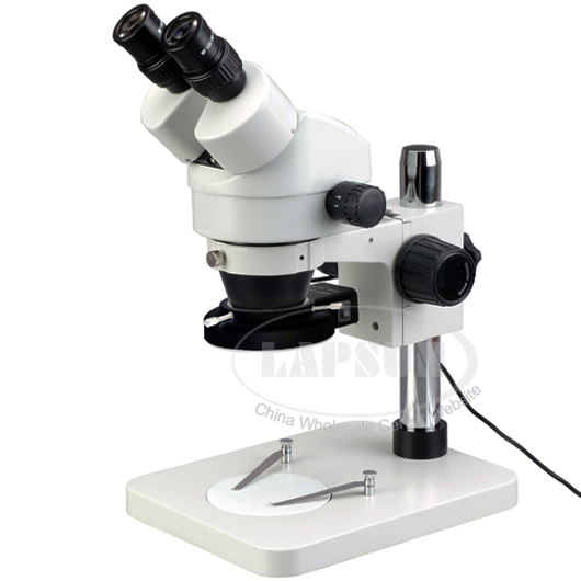 7X-45X Inspection Dissecting Zoom Power Stereo Microscope for Lab Industries - Click Image to Close