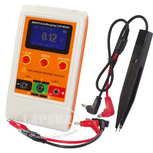 M4070 Electric Meter With AutoRanging LCR Capacitanc Meter Up to 100H 100mF 20MR - Click Image to Close