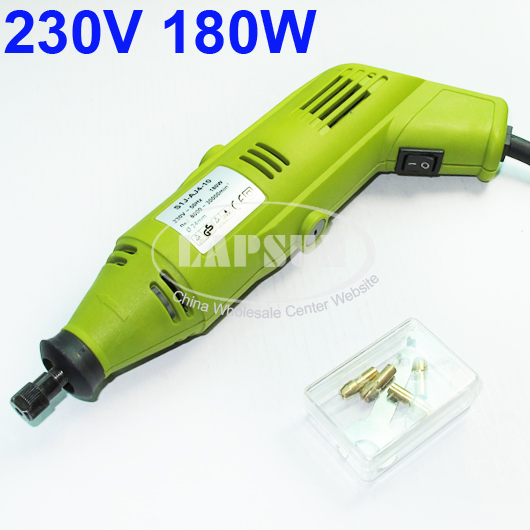 Electric Rotary Grinder Polish Sanding Tool Kit Grinding Set Variable Speed 180W - Click Image to Close