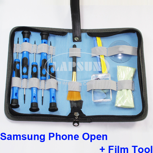 Repair Opening Tool Set Bag Torx Philips Screwdriver for Samsung Mobile Phone - Click Image to Close