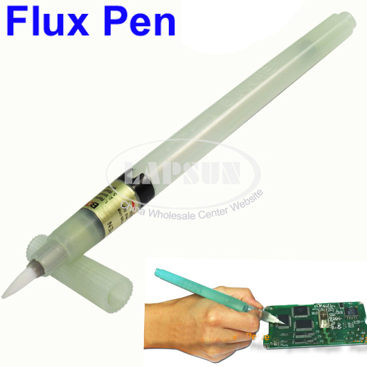 Flux Pen PCB Soldering Solder Tool Applicator Brush Head No Clean BON102 7ML - Click Image to Close