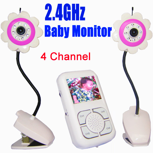 2.4G Wireless Digital Camera 2.5" TFT LCD Baby Monitor - Click Image to Close