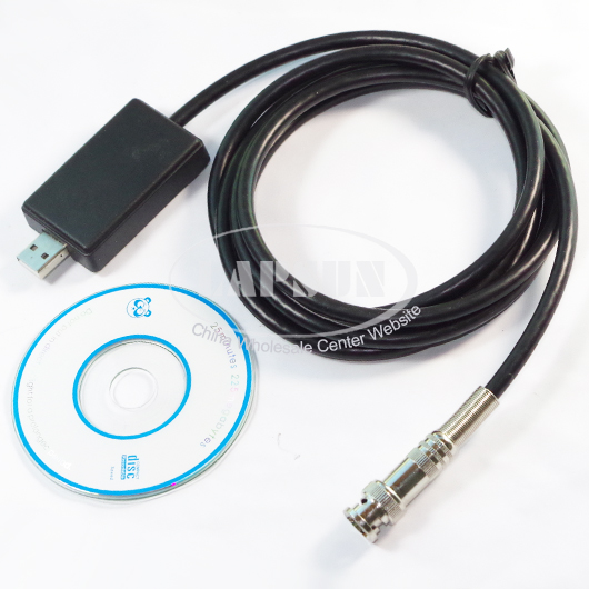 2m CCTV Video BNC Male To USB Adapter RG59 Coaxial Cable Cord F