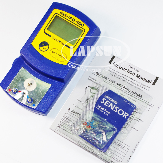 0700° Hakko FG100 Soldering Iron Tip Thermometer Tester 5pc