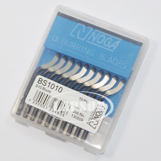 10pcs NOGA BS1010 S10 Swivel Blades Deburring Tool HSS for Metal