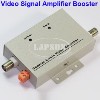 Coaxial Cable Video Amplifier CCTV Camera Signal Booster BNC Balun Connectors
