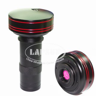 3.0MP HD USB Digital Industry Microscope Camera 1/2" CMOS + C-mount Glass Lens