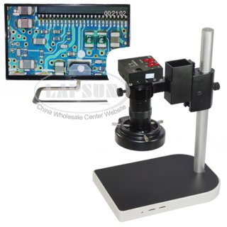 16MP 1080P 10X -100X HDMI Digital Industry Microscope Set Camera Video Zoom Lens Freeshipping
