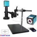1080P 60FPS HDMI Auto focus Microscope Camera 180X Lens Stand Sony Sensor IMX290