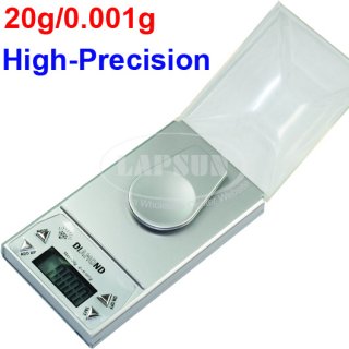 20g x 0.001g LCD Digital Electronic Pocket Gram Jewelry Diamond Scale Milligram