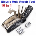 Portable Bike Bicycle Multi Repair Tool Set Allen Key Hex Screw Driver Wrench