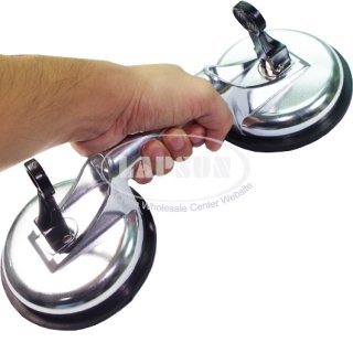 100kg Suction Double Cups Dent Remover Sucker Aluminum Puller for Car Glass Pad