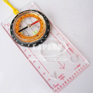 Outdoor Sport Liquid Filled Travel Reading Map Compass