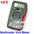 LCD Digital Multimeter Mini Pocket Volt Meter AC DC Diode NPN PNP HFE Test DT95C