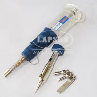 Pen Shape Butane Soldering Flame Torch Tool 4 Tips
