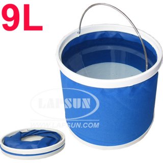 Outdoor Camping Folding Collapsible Bucket Barrel 9L