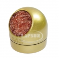 Soldering Solder Iron Tip Cleaner Clean Copper Wire Sponge Set Ball Metal Box
