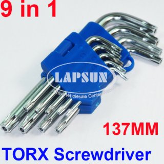 TORX Screwdriver Opening Repair Tool Set T10 T15 T20 T25 T27 T30 T40 T45 T50
