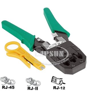 RJ11 RJ45 Network ADSL Lan Cable Wire Cutter Crimper Crimp Stripper Tool Set
