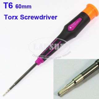 T6 60mm Torx CRV Steel ScrewDriver Repair Tool Bit Magnetic Tip 363 For mobile