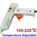 Max 120W 220Â°C Temperatures Adjustable Electric Hot Heating Melt Glue Gun Tool