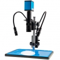 Lapsun 4K 60FPS Sony IMX678 HDMI Industry Microscope Camera Set with Anti-reflect Light High WD