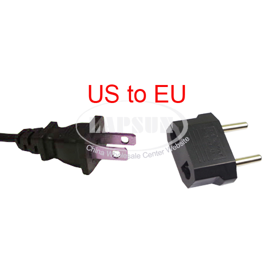 10 pcs USA US To Europe EU Euro Travel Charger Power Plug Adapter Converter