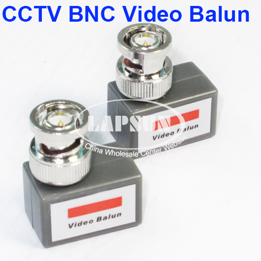8 Pairs CCTV Passive Video Balun UTP Transivers BNC CAT5 Cable Connectors X202C