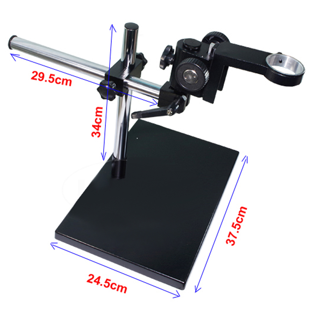 Measuring 1080P HDMI VGA HD Industrial Microscope Camera 180X C-mount Lens Stand