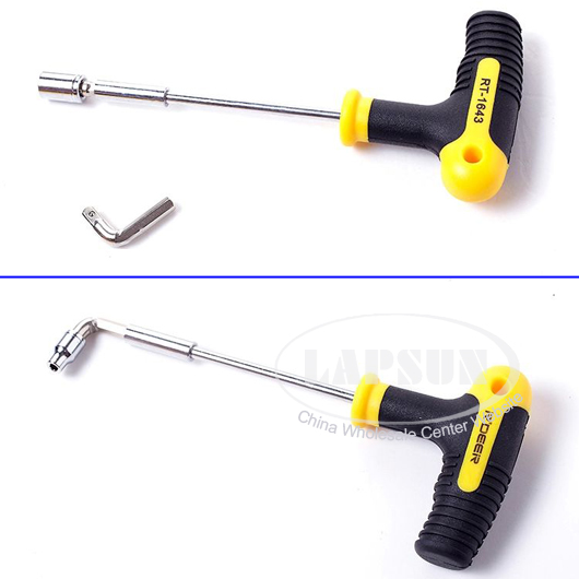 43pcs Socket Wrench Screwdriver Set Sleeve Spanner Hex Torx Philips Bits RT-1643