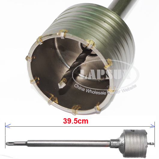 90mm Wall Drill Bit Hole Saw with SDS+ Shaft for Masonry Concrete Brick Stone