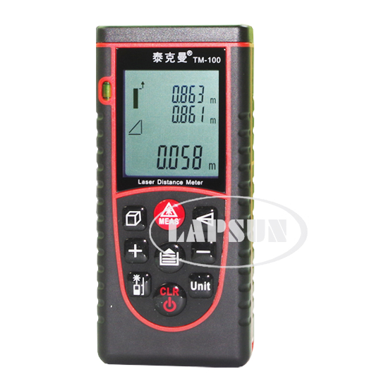 100m 328FT Laser Point Range Distance Meter Tester Finder TM100 Measure Tool Kit