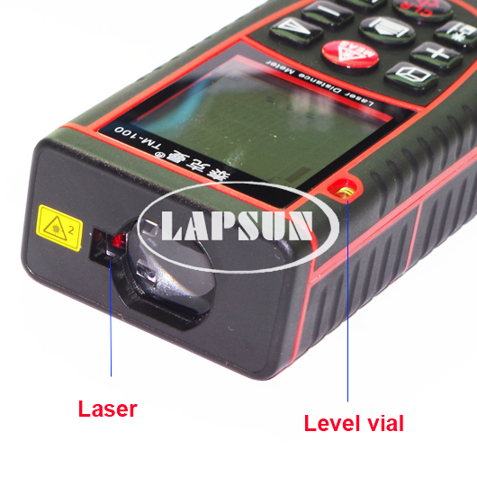 100m 328FT Laser Point Range Distance Meter Tester Finder TM100 Measure Tool Kit