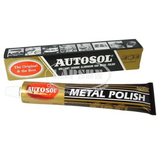 75ml/3.33oz Autosol Metal Polish Solvo Rust Remover Chrome Cleaner For Car/Bike