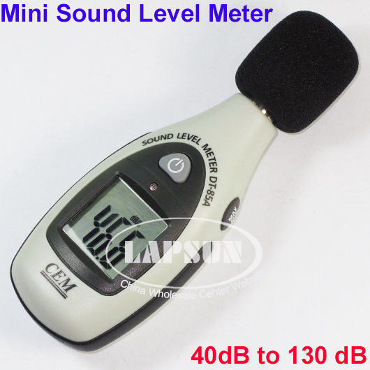 CEM Mini Digital Sound Noise Level DB Meter Tester Decibel Pressure 40DB -130DB