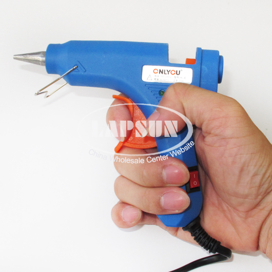 20W 7mm 7.2mm Glue Bar Electric Heating Hot Melt Gun Repair Tool + 10 Sticks