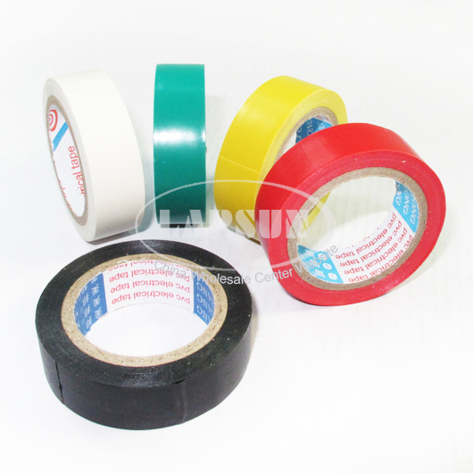 5PCS Professional PVC Electrical Insulating Fireproof Tape Colors 10meter*16mm