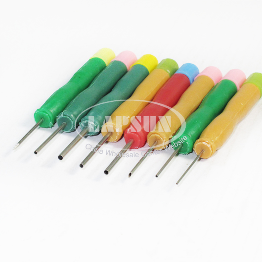 8PCS Hollow Needles Desoldering Tool IC IOS Extraction Set For DIP PCB Soldering