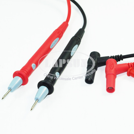 Digital Multimeter 1000V 10A Test Lead Probes Cable Probe Red Black Pair 100cm