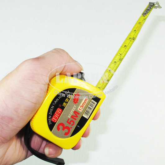 Ruler Pocket Retractable Tape Measure 3.5M Meter 12' Feet 1